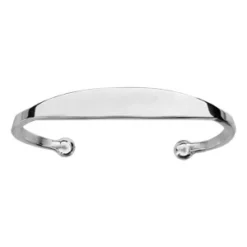 Bracelet Jonc En Argent Esclave - Grand Modèle