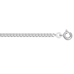 Chaîne En Argent Maille Serrée Largeur 2,5mm Et Longueur 60cm